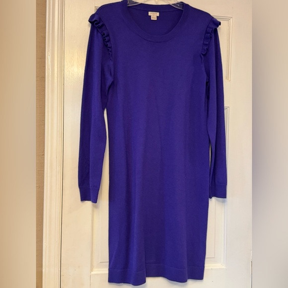 J. Crew Dresses & Skirts - J. Crew Women's Midi Dress in Vibrant Purple